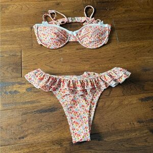 Strawberry Milk Mob Bikini - Size Large - Never worn - 1 set & matching top